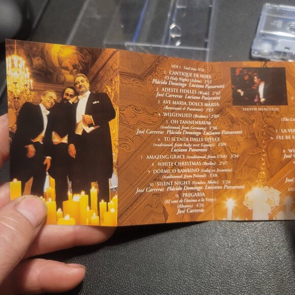 The Three Tenors Christmas (Cassette Tape) - Picture 4 of 7